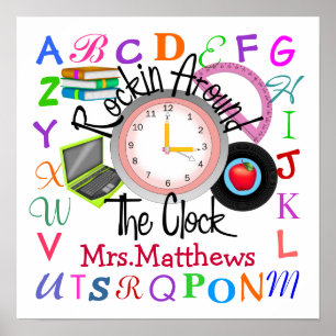 Póster Maestría de Rockin' School - SRF