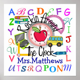 Póster Maestría de Rockin' School - SRF