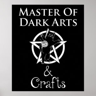 Póster Maestría en Artes y Oficios Oscuros