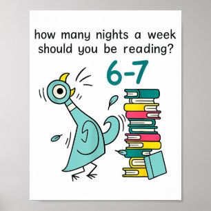 Póster Maestro 67 Cuántas Noches a la Semana Deberías Est