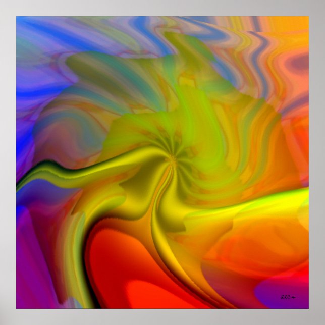 Póster Maestro de la mujer voladora (Frente)