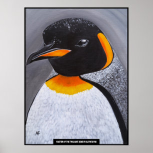 Póster Maestro de la pintura de la zona crepuscular de Al