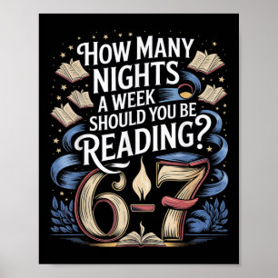 Póster Maestro de lectura 67 Meme divertido de inglés Cuá