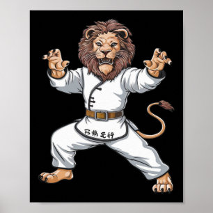 Póster Maestro de leones