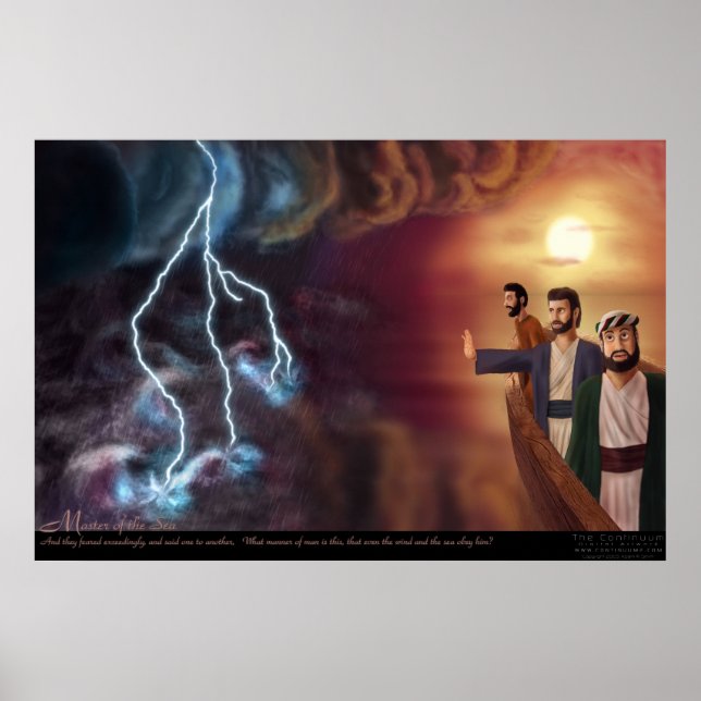 Póster Maestro del mar (Frente)