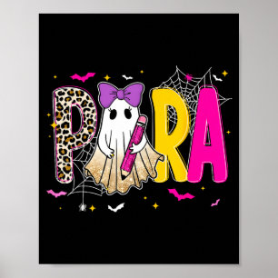 Póster Maestro espeluznante de Halloween para consejero d