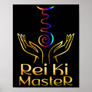 Póster Maestro Espiritual de Reiki