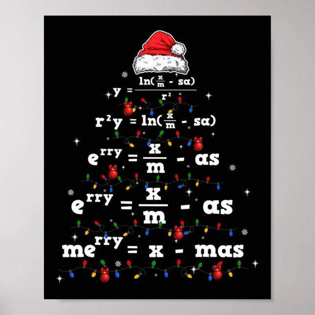 Póster Maestros Navidades Ki Math coincidiendo con matemá (Frente)