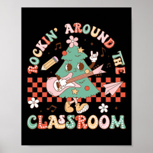 Póster Maestros Navidades Rockin en torno a la Navidad en