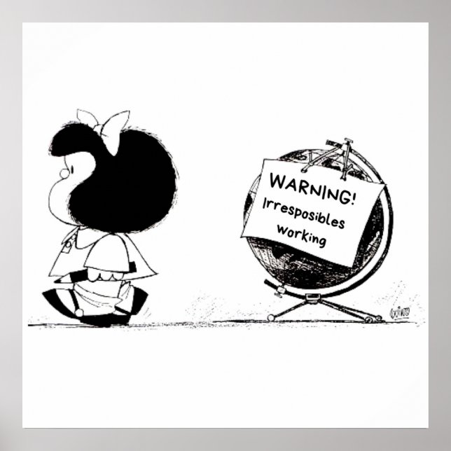 Póster Mafalda (Frente)