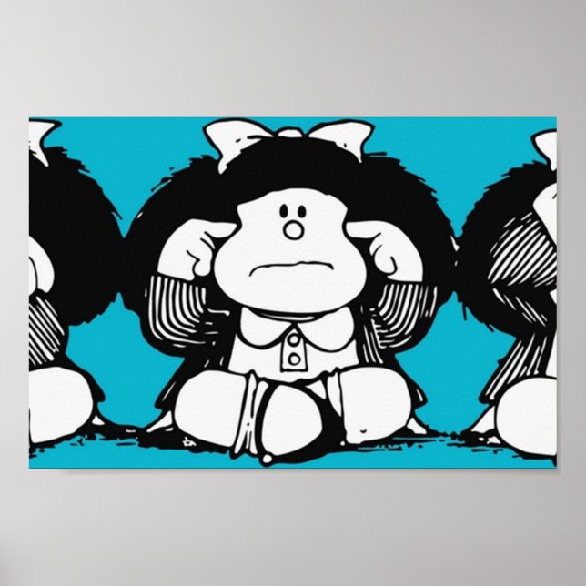 Póster mafalda x (Frente)