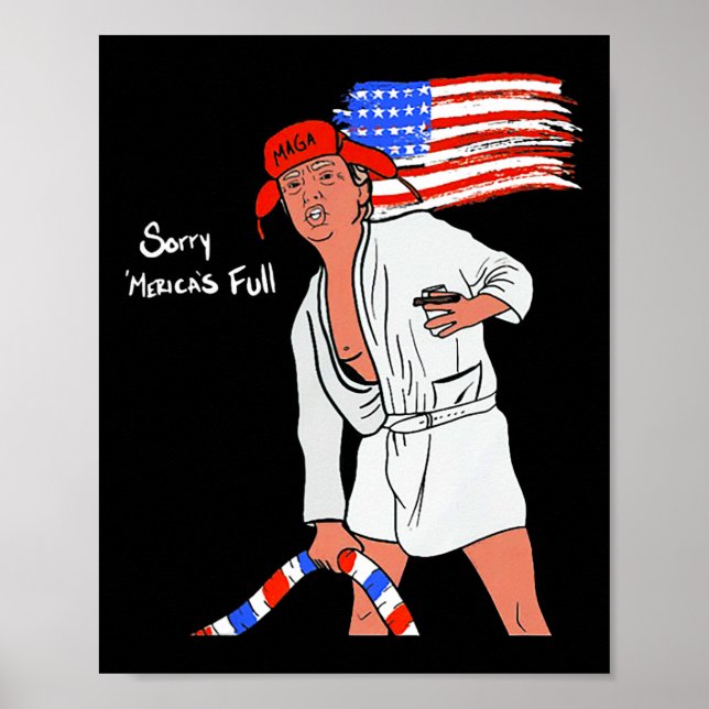 Póster Maga de Trump completa (Frente)