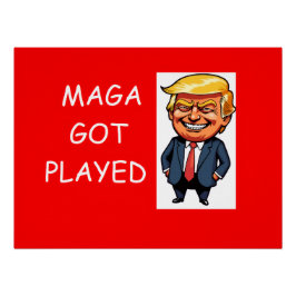 Póster MAGA se hizo jugar