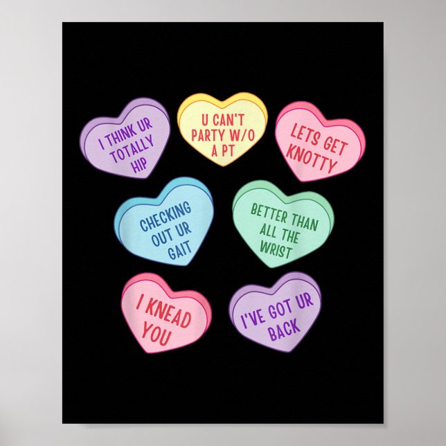 Póster Mage Therapist Valentines Mage Therapy Heart (Frente)