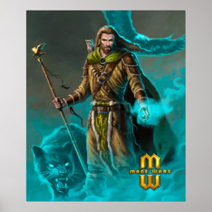 Póster Mage Wars® Beastmaster of Straywood Poster (20x24)
