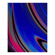 Magenta azul oscuro Resumen Swirtal Fractal Swirl