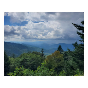 Póster Maggie Valley Blue Ridge Parkway Carolina del Nort