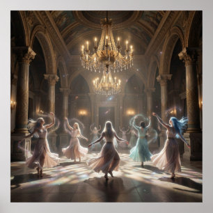 Póster Magia Antigua: El Vals Cósmico