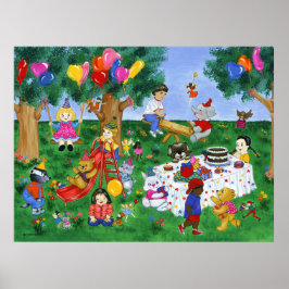 Póster Magia de cumpleaños