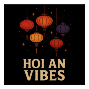 Póster Magia de Hoi An – Arte de Linternas