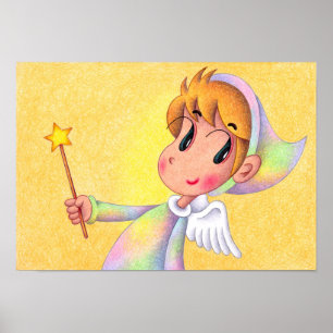 Póster Magia de la estrella para ti.