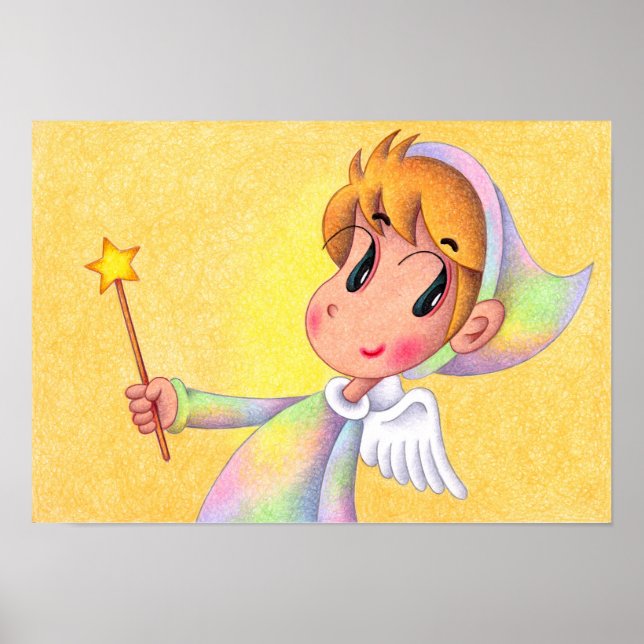 Póster Magia de la estrella para ti. (Frente)