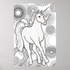 Póster Magia de Unicornio