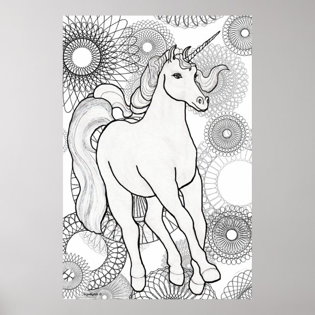 Póster Magia de Unicornio (Frente)