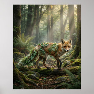 Póster Magia del Bosque de Ivy Fox