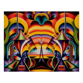 Póster Magic Faces in Magic Places