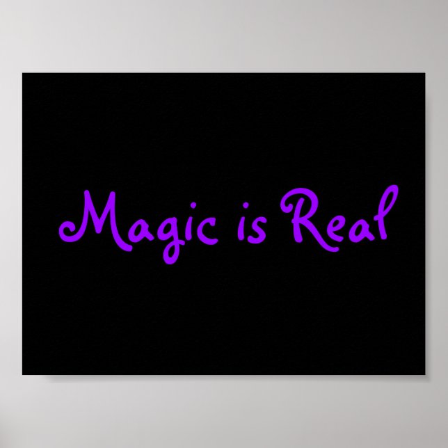 Póster Magic is Real-poster (Frente)