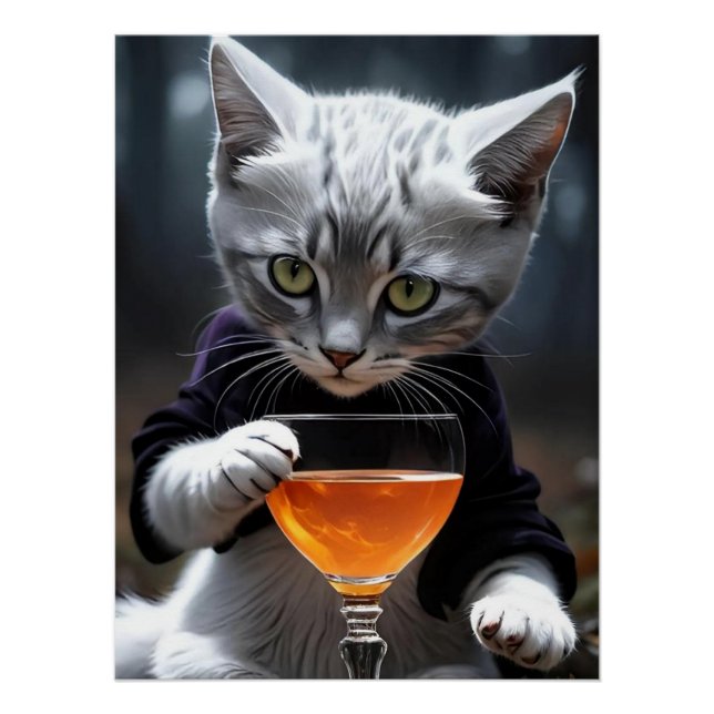 Póster Magic Kat (Anverso)