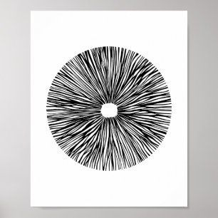 Póster Magic mushroom spore