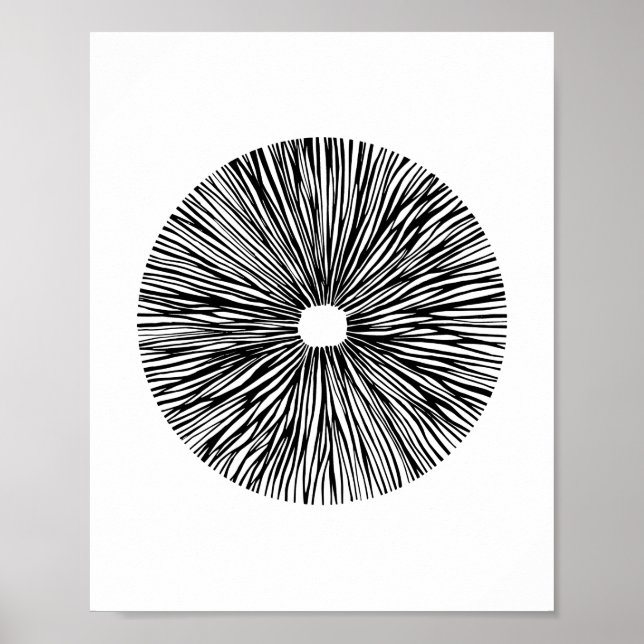 Póster Magic mushroom spore (Frente)