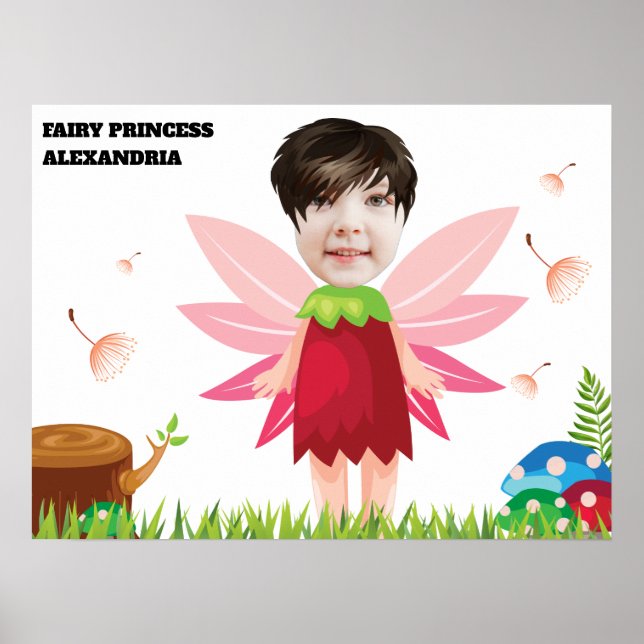 Póster Magic Pixie Enchanted Fairy New Fun Kids Fab (Frente)
