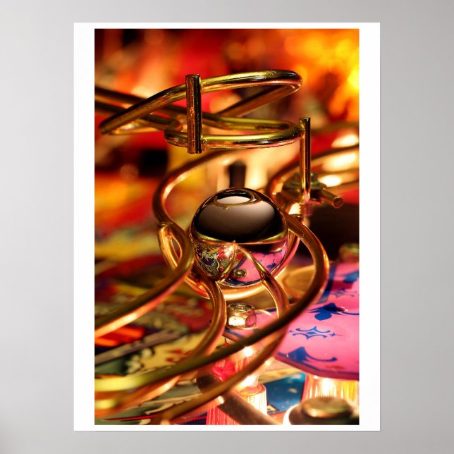 Póster Magic Ramp Pinball (Frente)