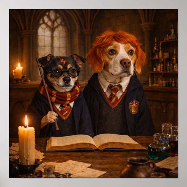 Póster "Magic Research" (Frente)