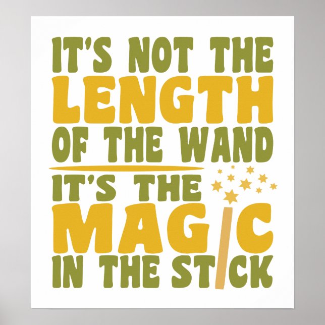 Póster MAGIC WAND poster (Frente)