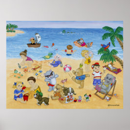 Póster Mágica costera