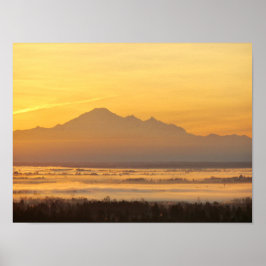 Póster Mágica de la Montaña Moral