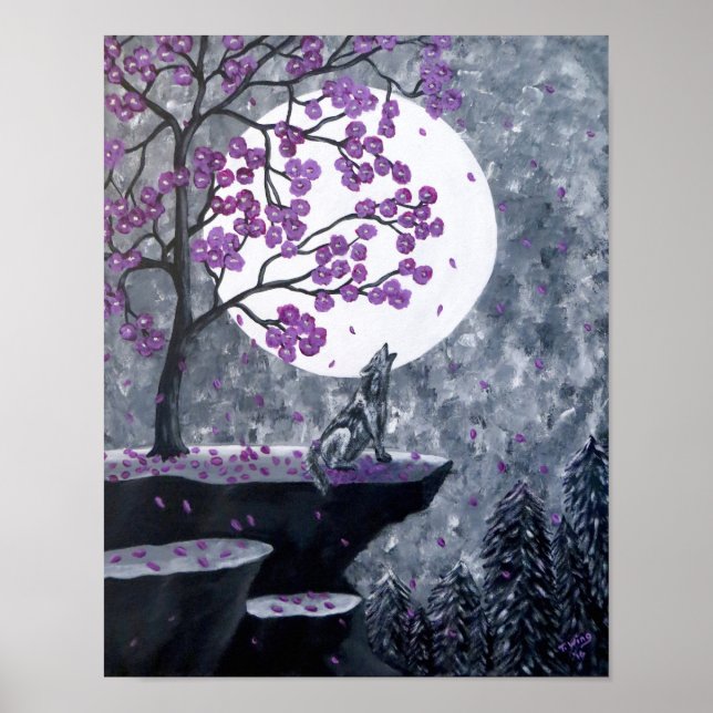 Póster Mágica de luna llena (Frente)