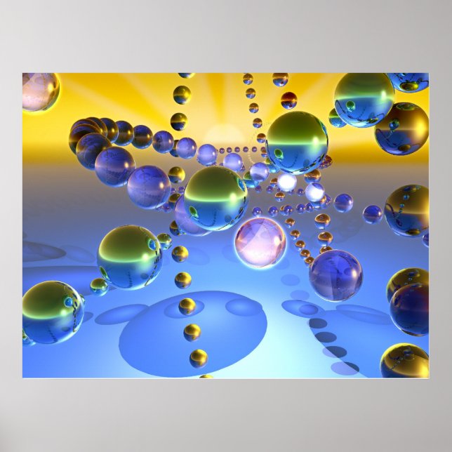 Póster Mágica de Marble (Frente)