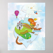 Magical Adventure Island Poster (sin texto)