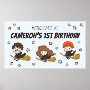Póster Magical HARRY POTTER™ y Hogwarts Cumpleaños