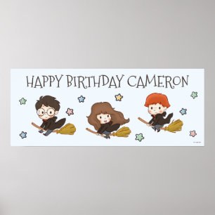 Póster Magical HARRY POTTER™ y Hogwarts Cumpleaños