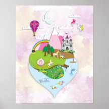 Magical Imagination Island Poster (sin texto)