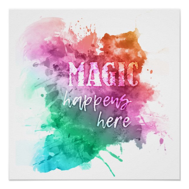 poster "mágico" (Anverso)