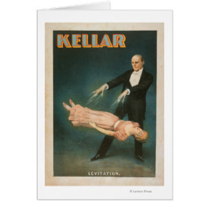 Poster mágico #1 de la levitación de Kellar