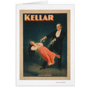 Poster mágico de levitación de Kellar #2