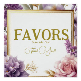 Póster Magnífica cortina de viña de Lilac favorece el Rót